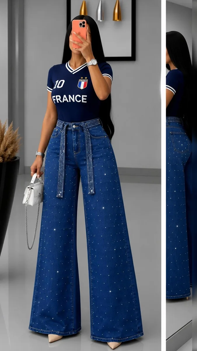 Jean pour femme disponible — 6 000 FCFA chez Ada Colobane, Marché Colobane Dakar