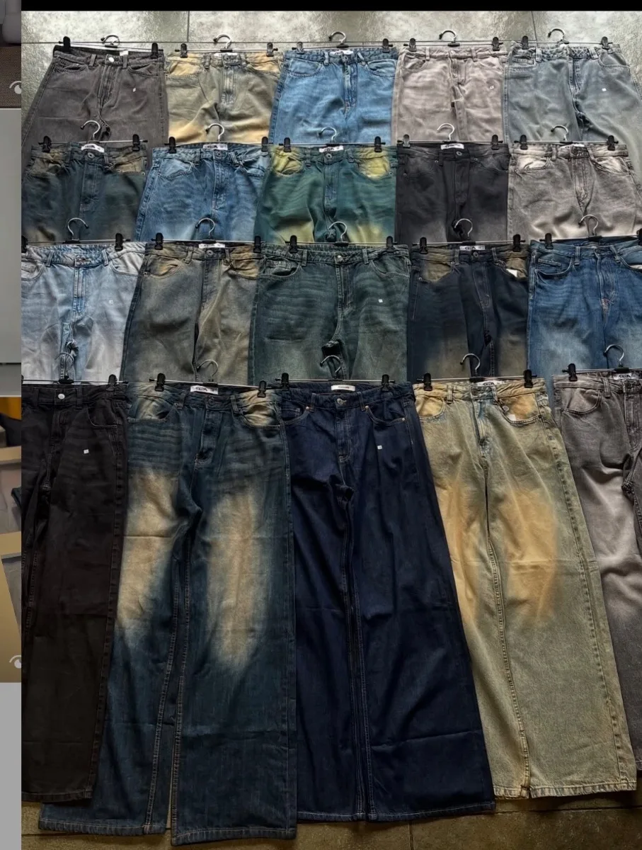 Jeans baggy friperie — Zakaria shop, Marché Colobane Dakar